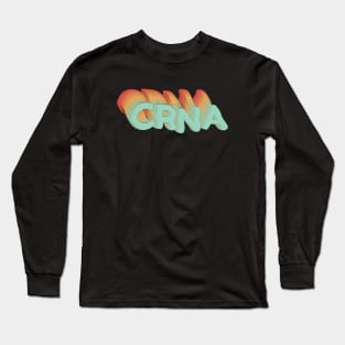 CRNA Design Long Sleeve T-Shirt